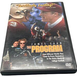 The Program DVD James Caan rated R English Touchstone Pictures 112 minutes READ